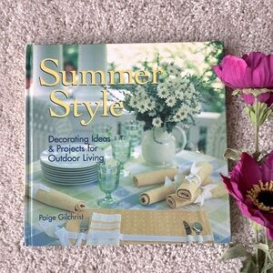 Summer Style Decor Hardcover Book